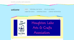 Desktop Screenshot of houghtonlakeartsandcraftsassociation.com